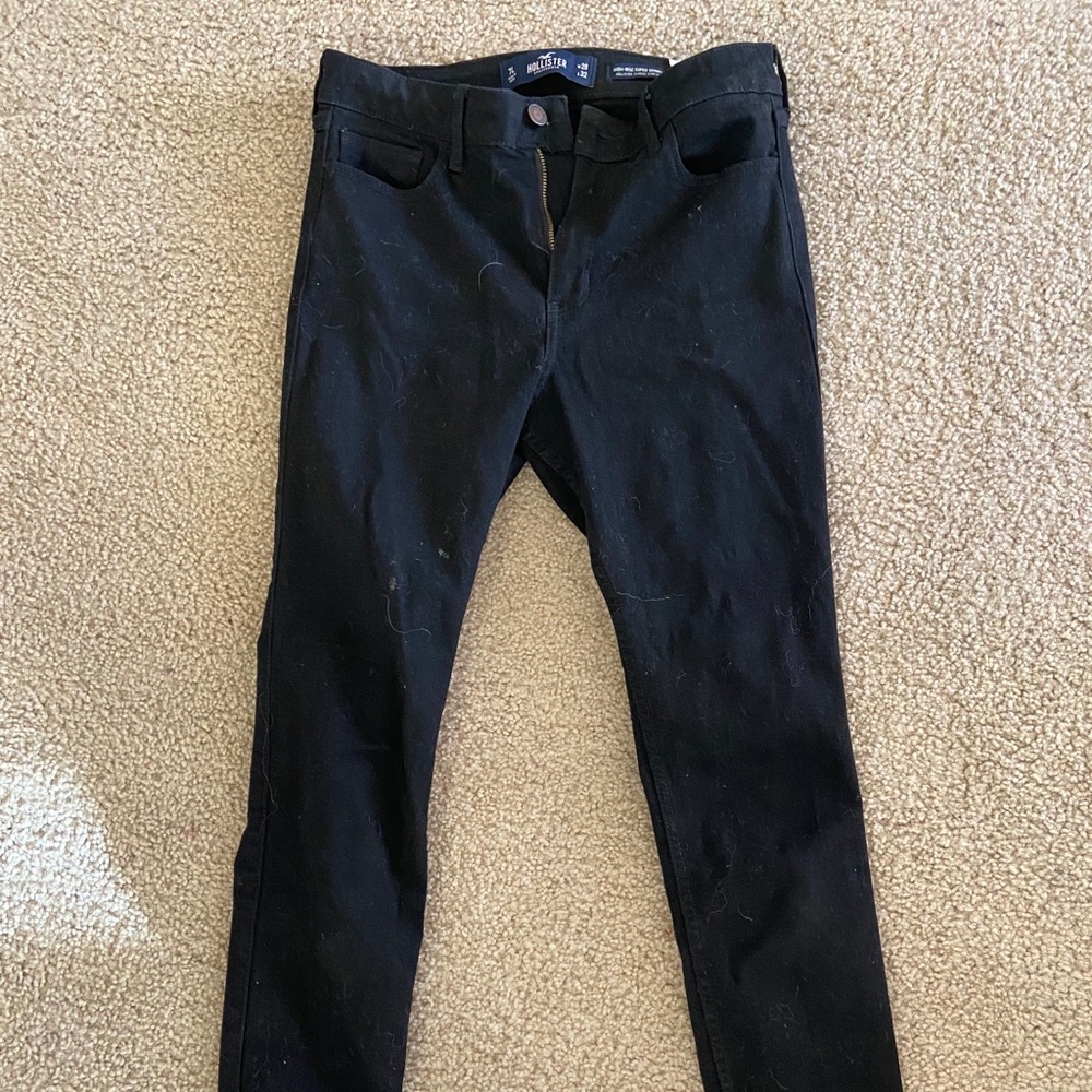 Black high waist hollister